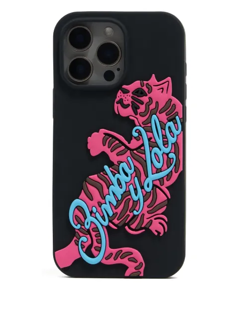 Bimba y Lola Tiger-print Iphone 15 Pro Max case 