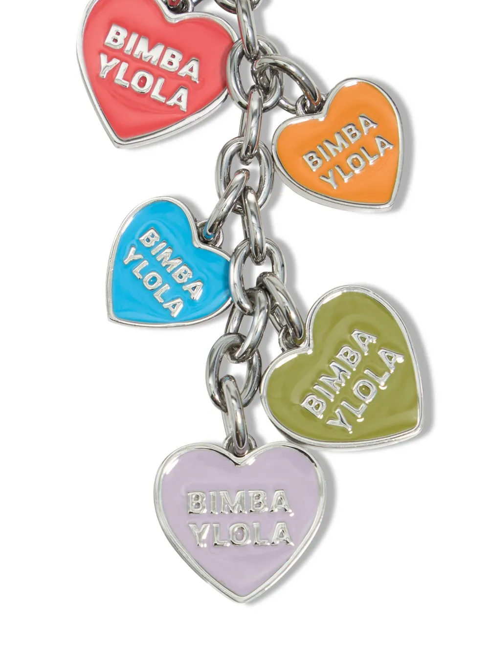Bimba y Lola heart-motif keyring | Image 2