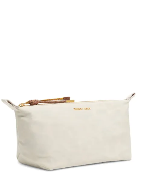 Bimba y Lola logo-lettering makeup bag 