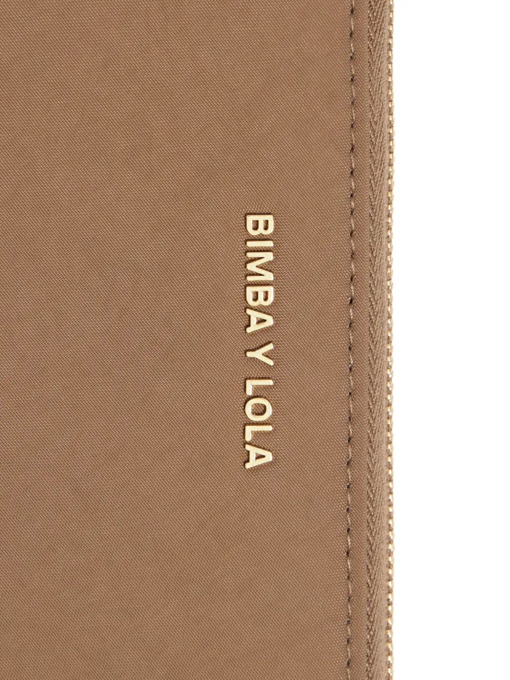Bimba y Lola Portemonnee met logo Bruin