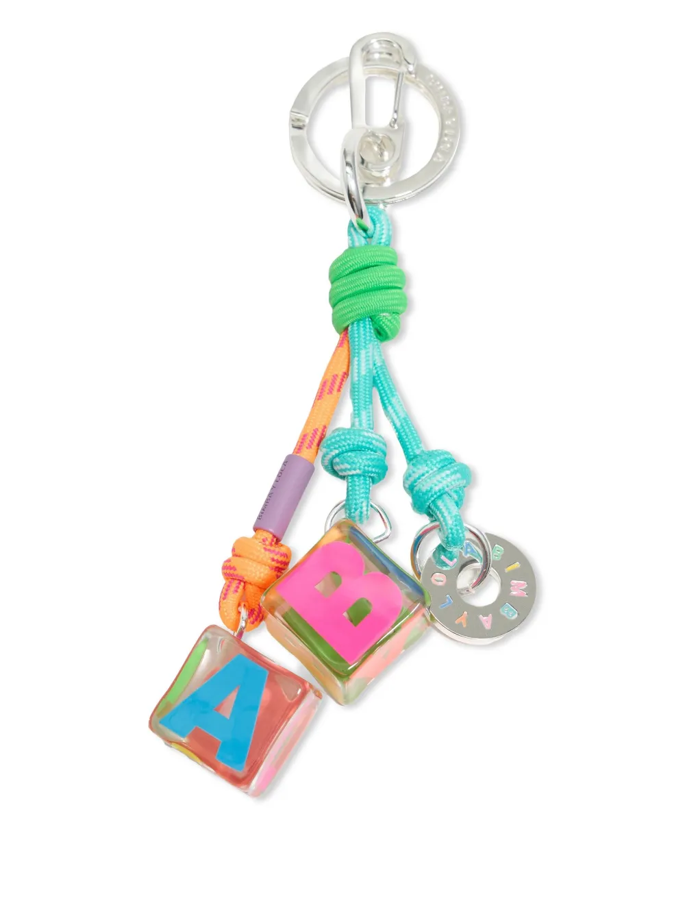 Bimba y Lola ダイスロゴ キーホルダー - ピンク Bimba y Lola ダイスロゴ キーホルダー - ピンク