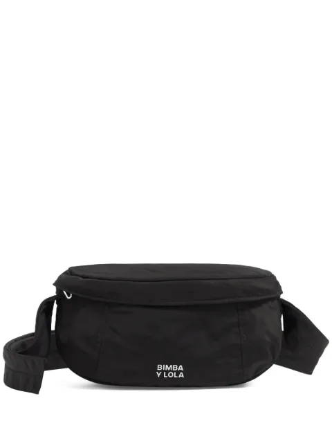 Bimba y Lola small logo-lettering cross body bag 