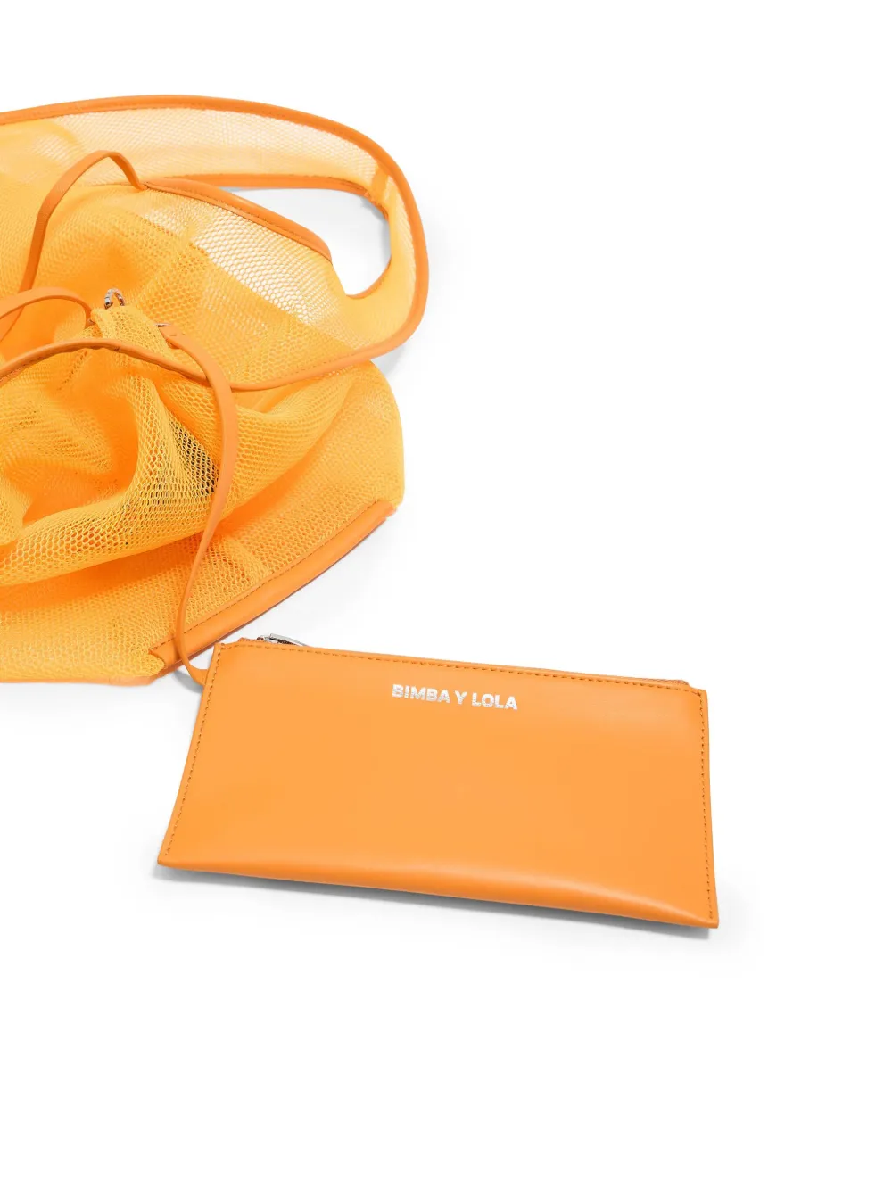 Bimba y Lola Paper schoudertas Oranje