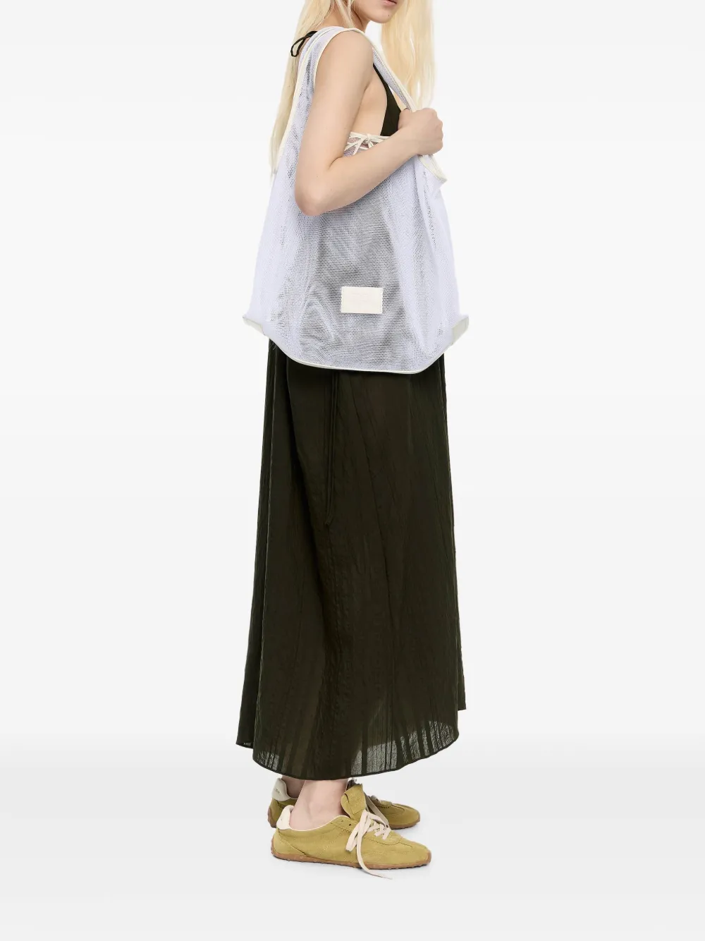 Bimba y Lola ペーパー ショルダーバッグ - ホワイト Bimba y Lola ペーパー ショルダーバッグ - ホワイト