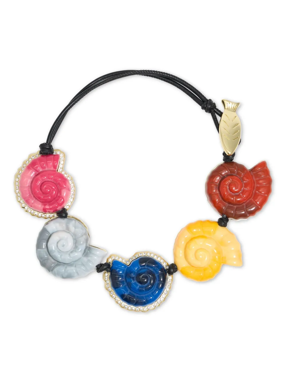 Bimba y Lola Shell ネックレス - ブルー Bimba y Lola Shell ネックレス - ブルー
