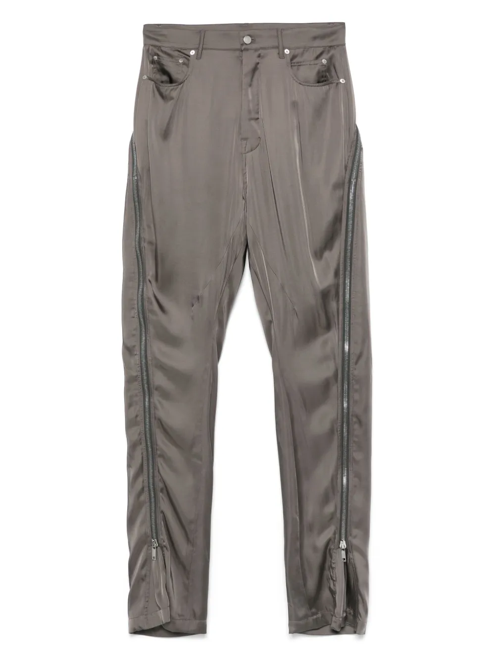 Rick Owens straight-leg trousers - グリーン Rick Owens straight-leg trousers - グリーン