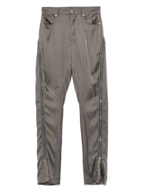 Rick Owens Straight-leg Trousers in Green