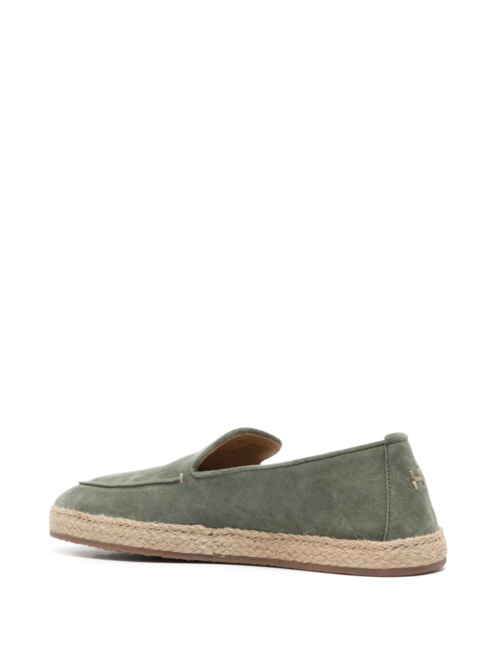 Henderson Baracco suede espadrilles Green