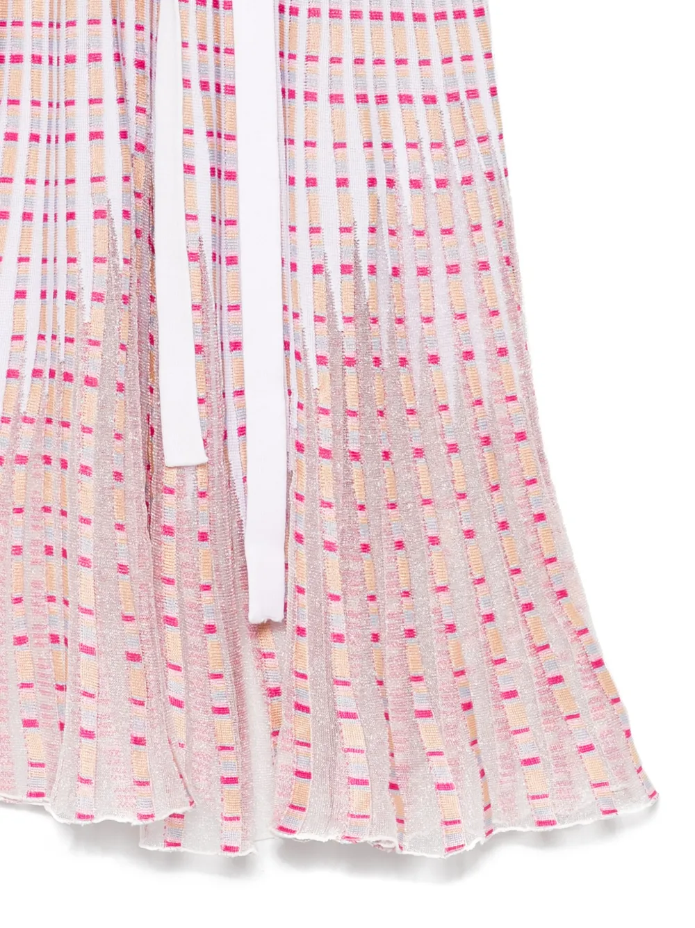 Missoni Kids Gestreepte jurk Roze