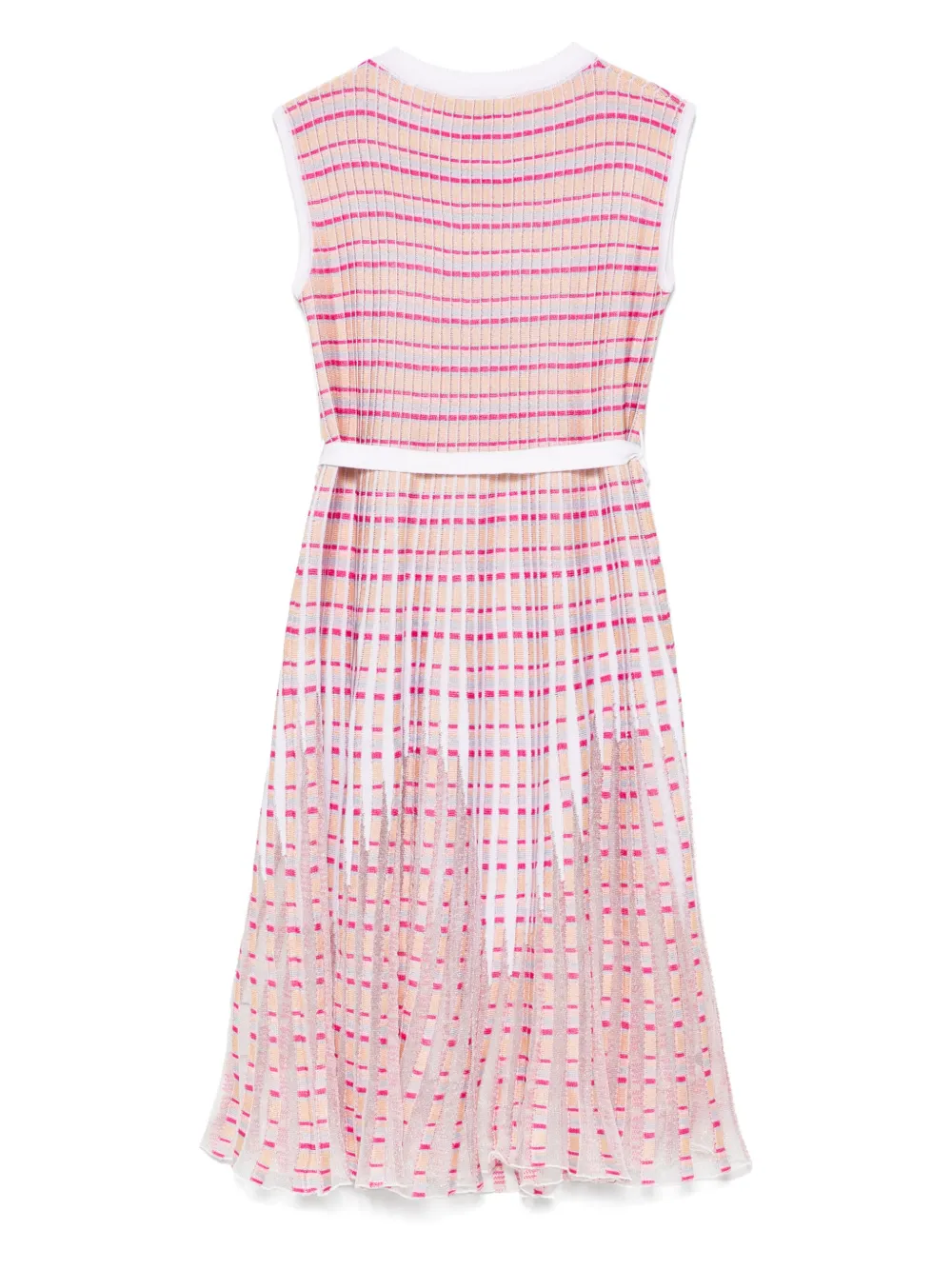 Missoni Kids Gestreepte jurk Roze