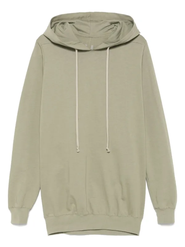 Rick Owens Drawstring Hoodie in Green