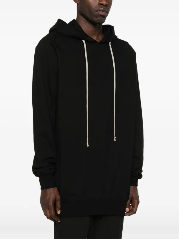 Rick Owens ドローストリング パーカー | ブラック | FARFETCH JP