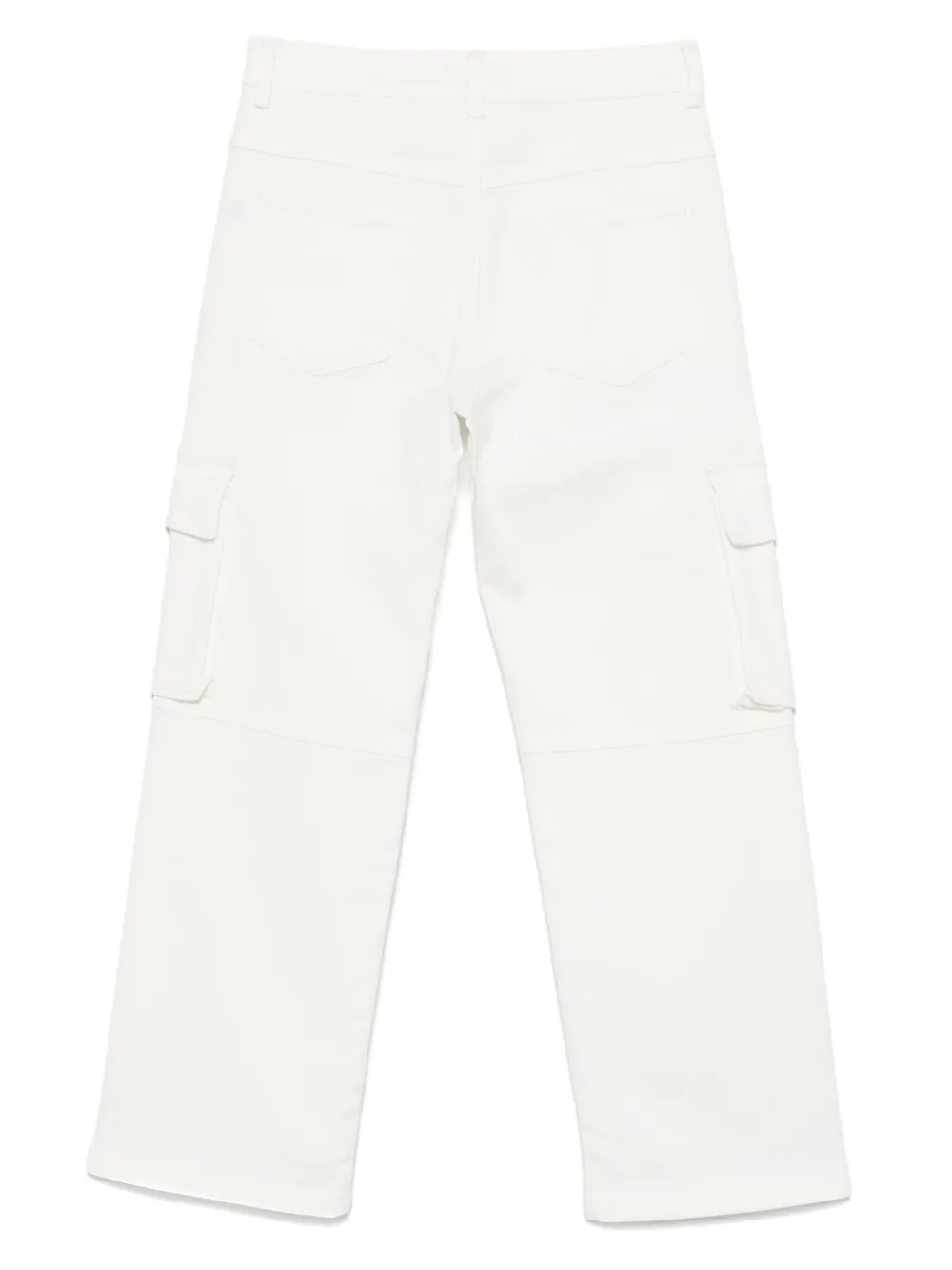 Missoni Kids Jeans met geborduurd logo Wit