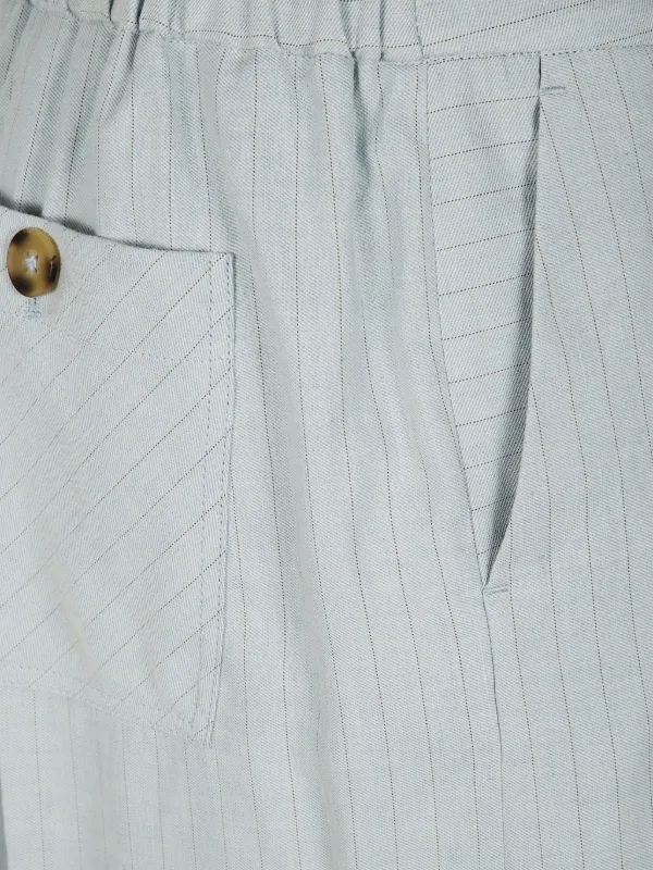 PS Paul Smith ストライプ パンツ | ブルー | FARFETCH JP
