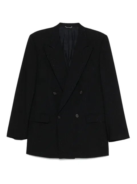 Christian Dior Pre-Owned blazer con estampado de rayas diplomáticas 1990