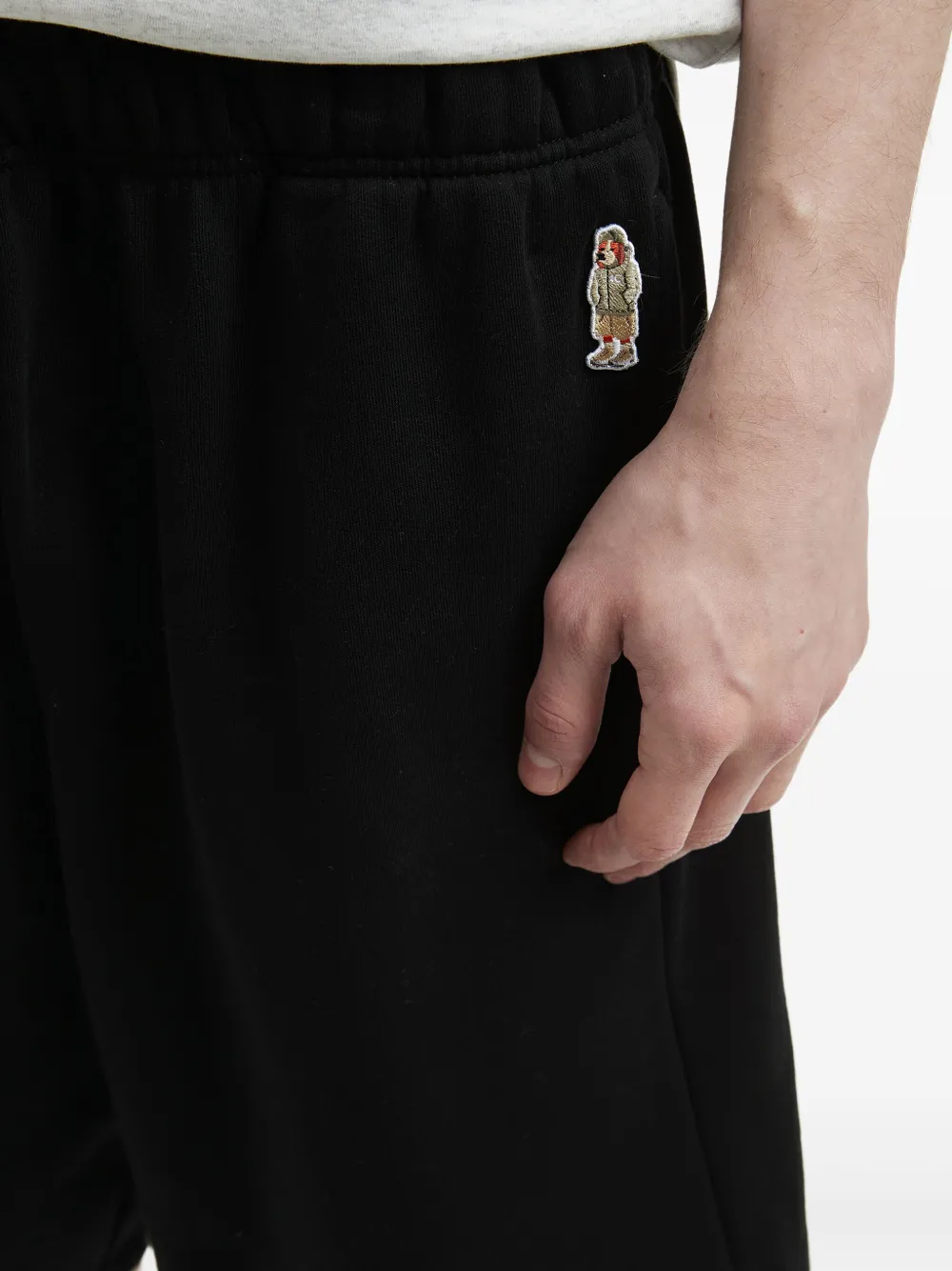 CHOCOOLATE Katoenen trainingsshorts Zwart