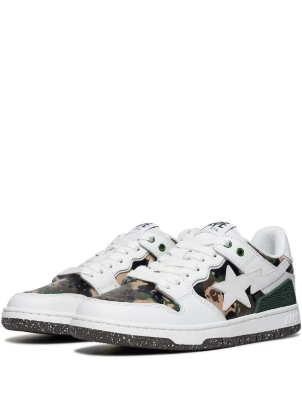 【A BATHING APE】SK8 STA #2 カモフラージュパネル スニーカー A BATHING APE® SK8 STA #2 カモフラージュパネル スニーカー