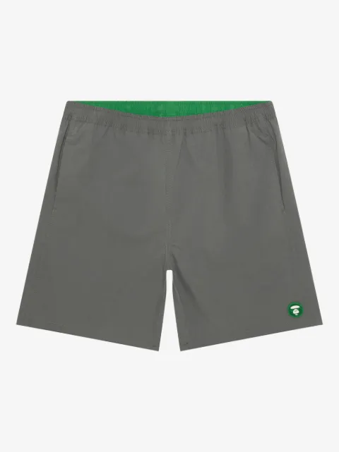 AAPE BY *A BATHING APE® bermudas con parche del logo