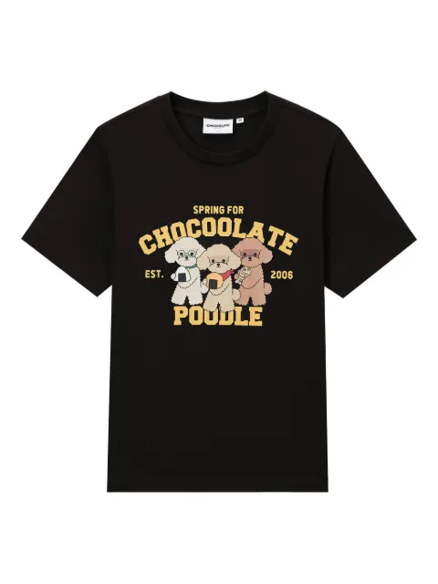 CHOCOOLATE playera con estampado gráfico