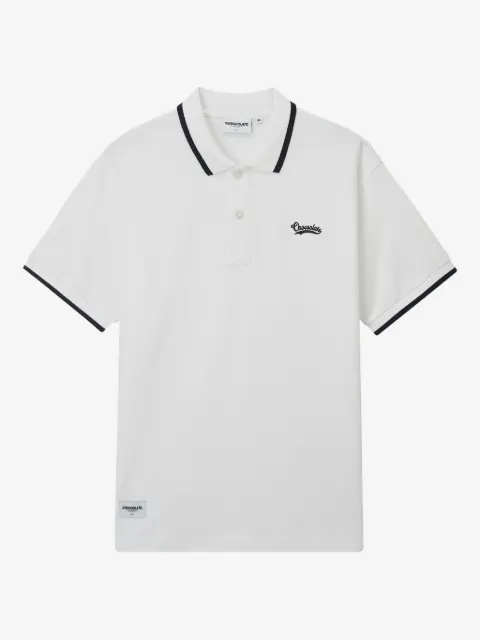 CHOCOOLATE logo-embroidered polo shirt