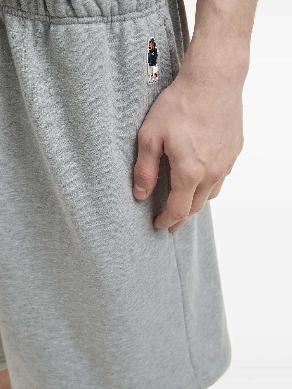CHOCOOLATE Katoenen trainingsshorts Grijs