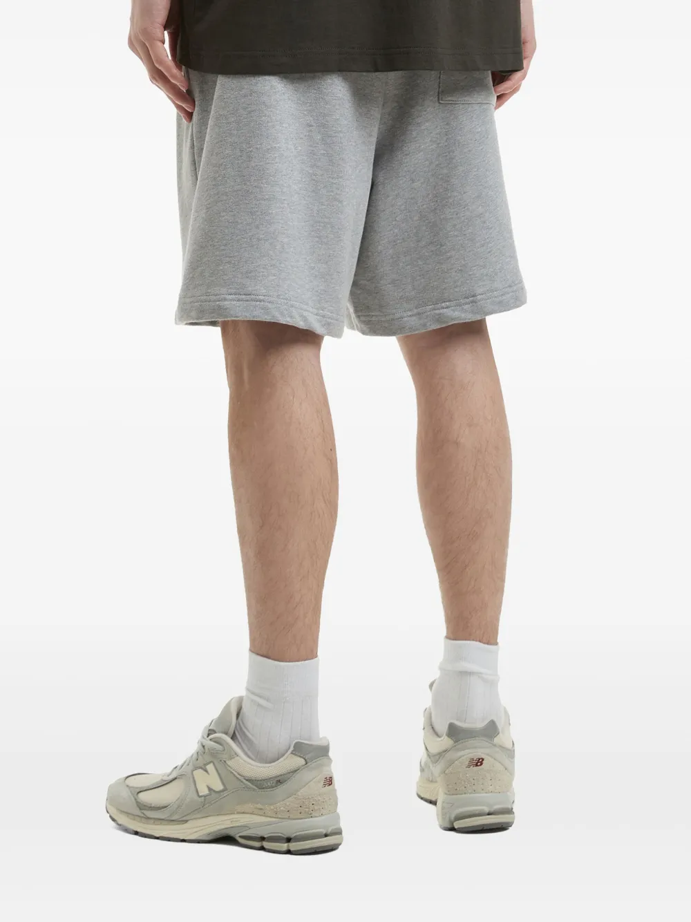 CHOCOOLATE Katoenen trainingsshorts Grijs