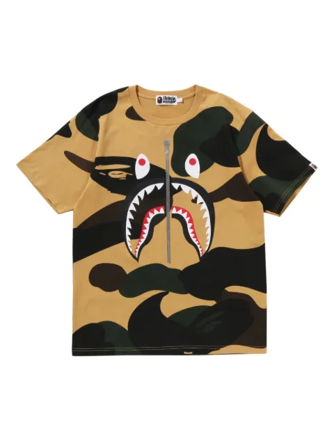 A BATHING APE® Shark Attack camouflage T-shirt