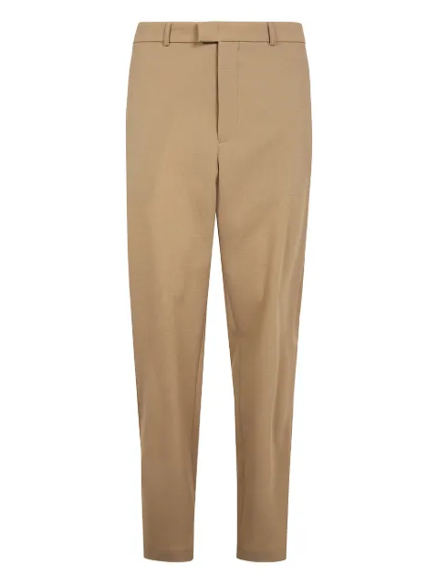 Emporio Armani dart-detailing trousers