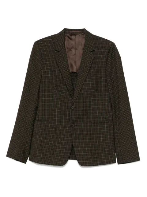 Prada Pre-Owned 2010s check-pattern blazer 