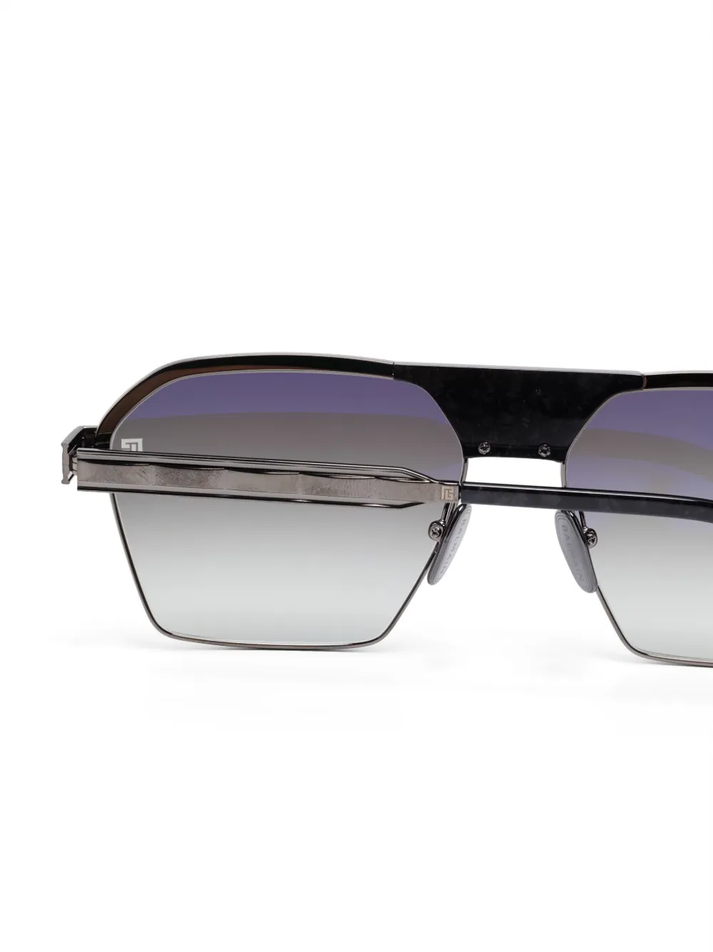 Balmain Eyewear Sergeant zonnebril Zwart
