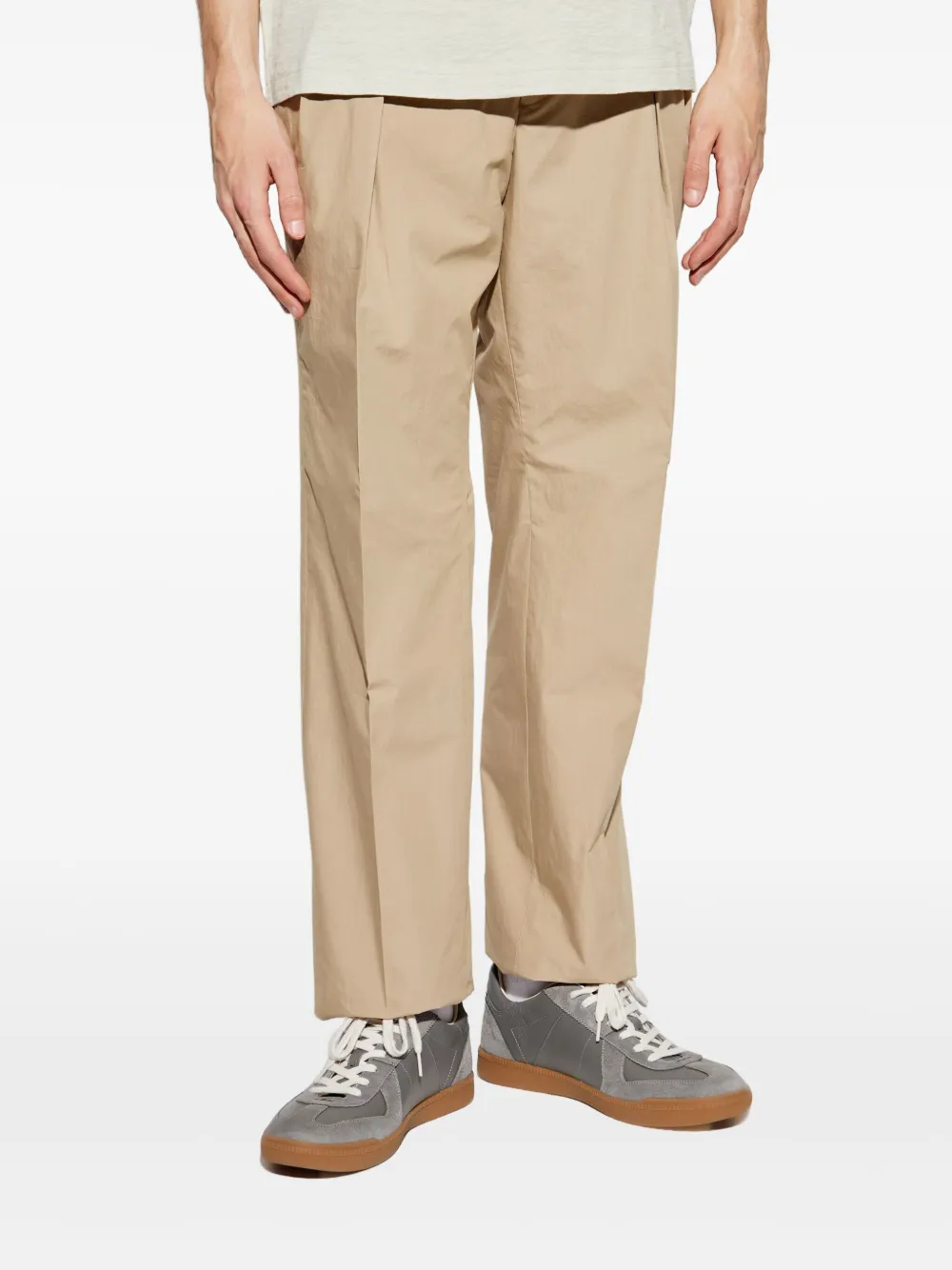 PAUL SMITH PRESSED-CREASE TROUSERS