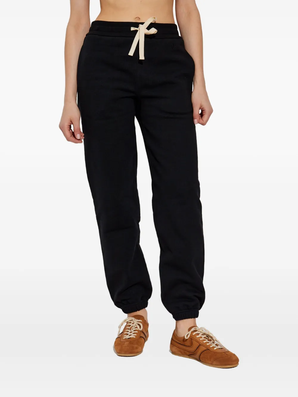 JIL SANDER+ Trainingsbroek met geborduurd logo Zwart