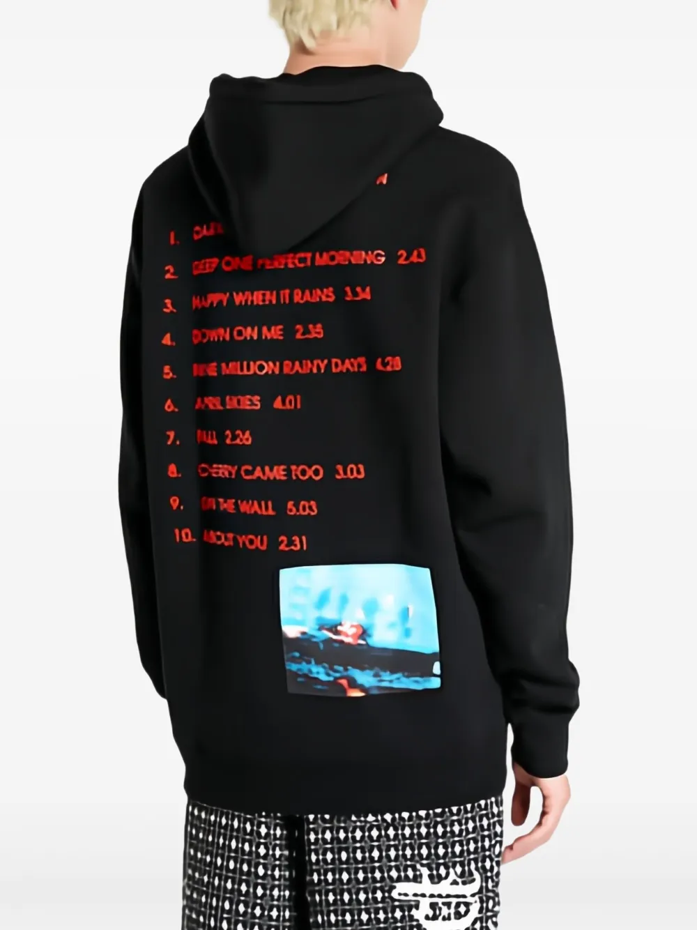 Pleasures x The Jesus and Mary Chain Darklands hoodie Zwart