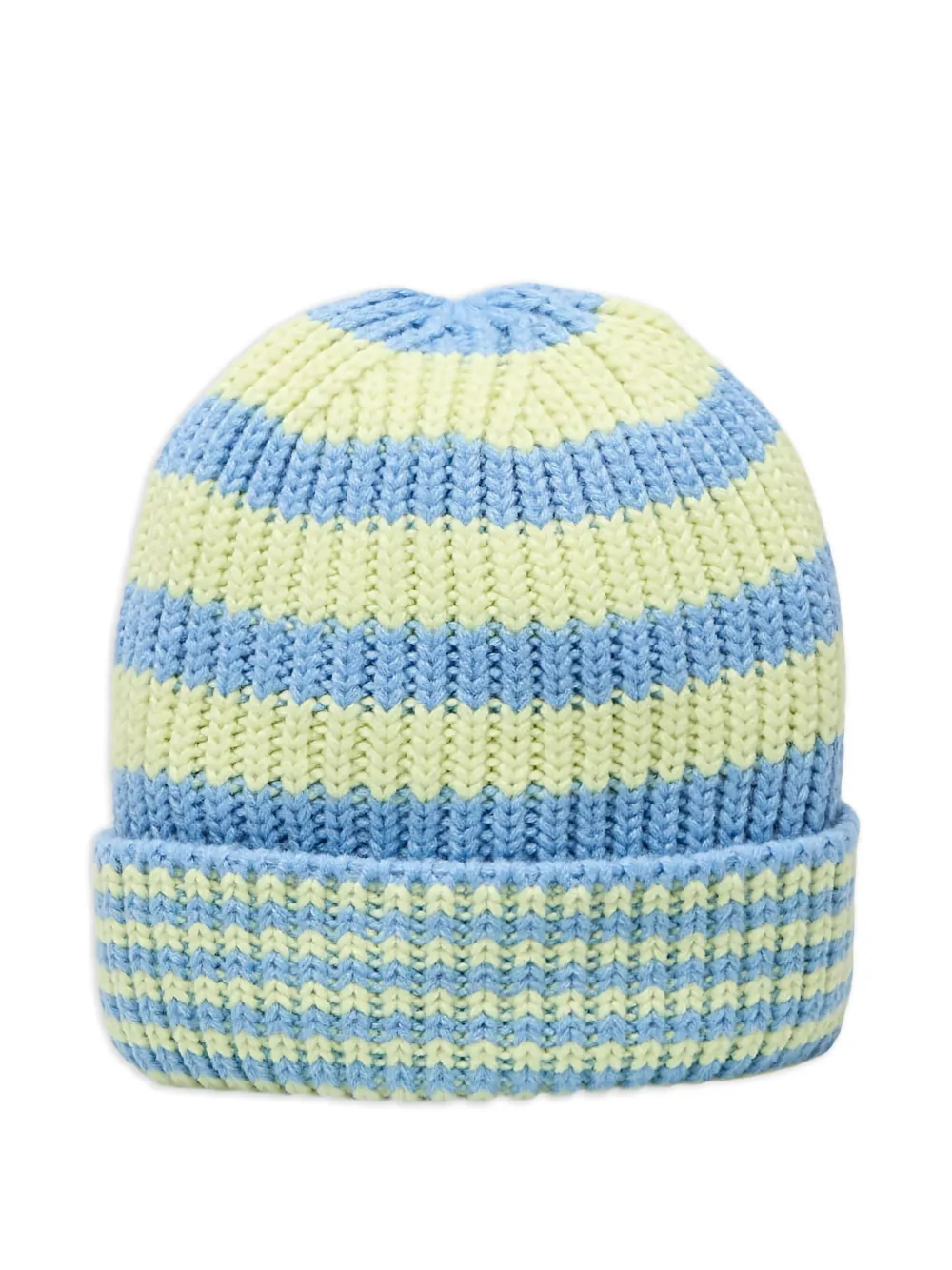 NEW ERA CAP knitted stripe-pattern beanie | Women | Image 2