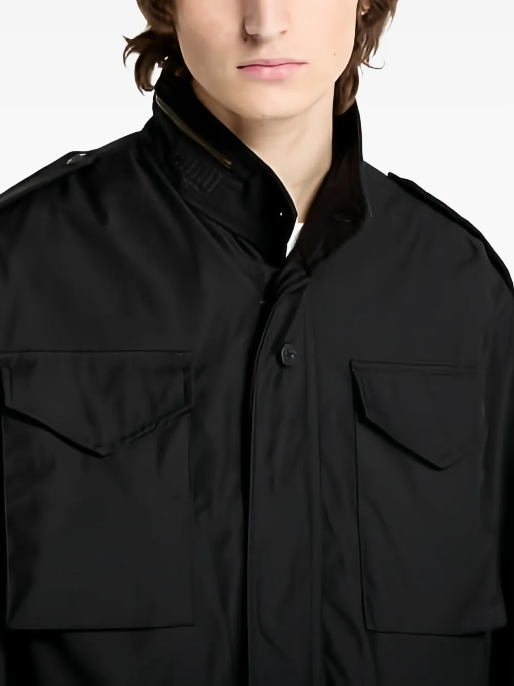 Alpha Industries M65 Heritage Multiple-pockets Jacket In Gold
