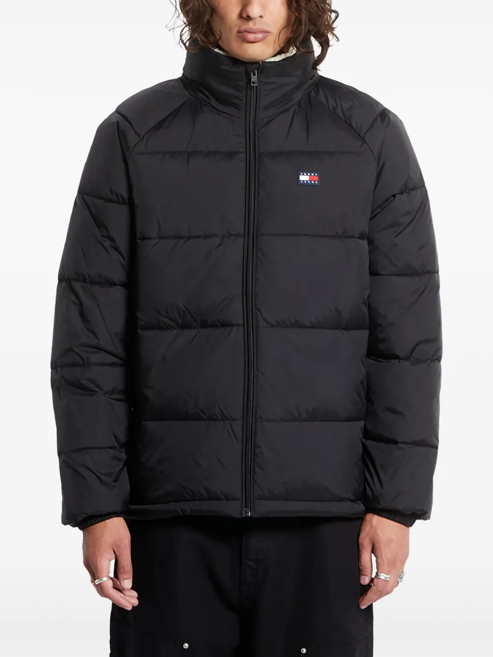 Tommy Jeans Vail donsjack Zwart