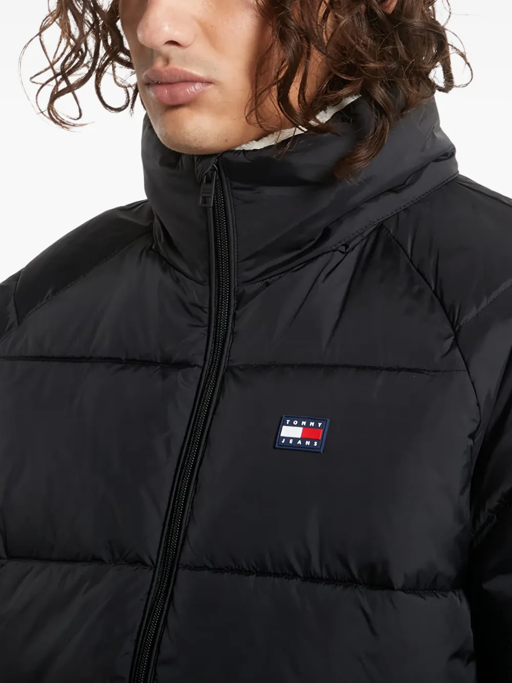 Tommy Jeans Vail donsjack Zwart