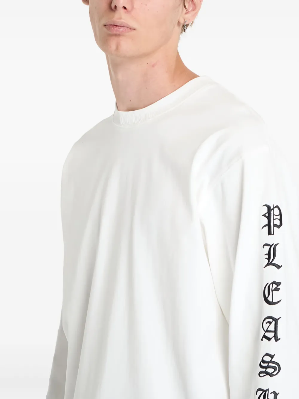 Pleasures Oe T-shirt Wit