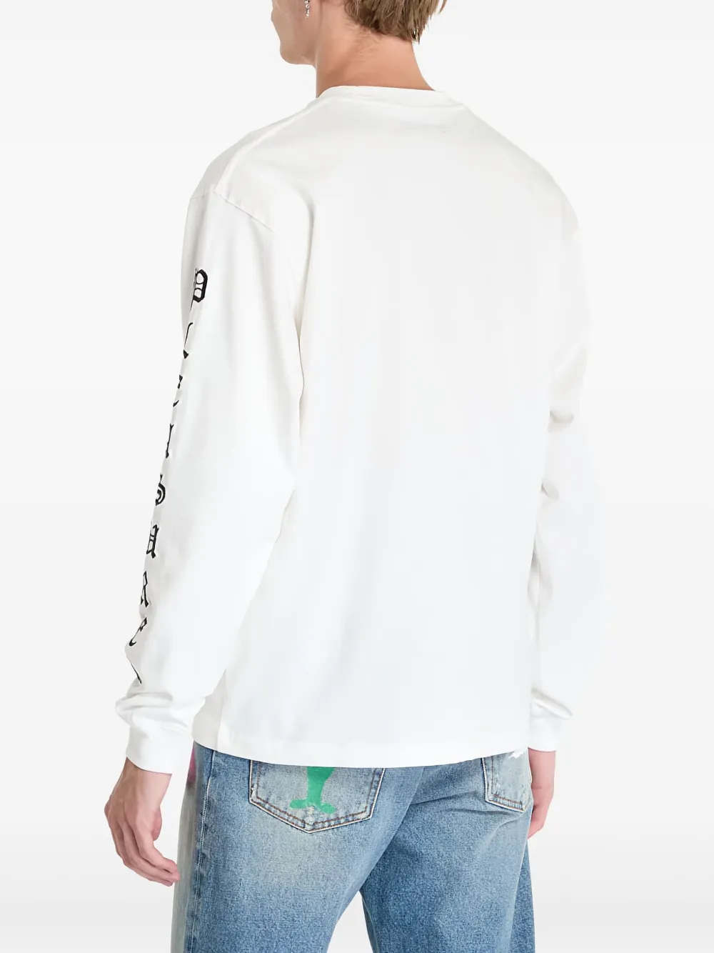 Pleasures Oe T-shirt Wit
