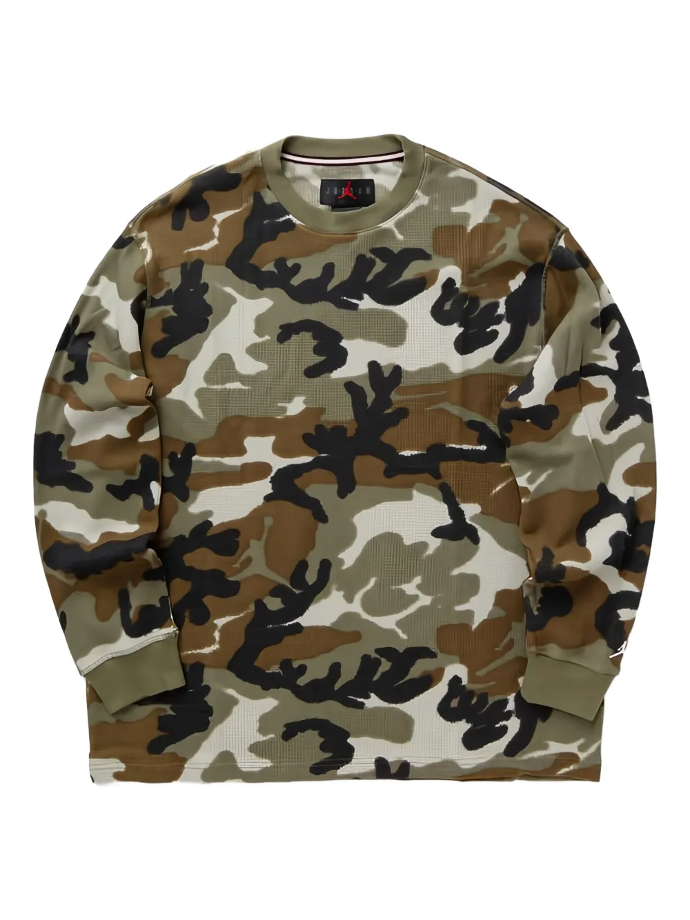 Jordan camo-print long sleeve t-shirt | Green | Image 1