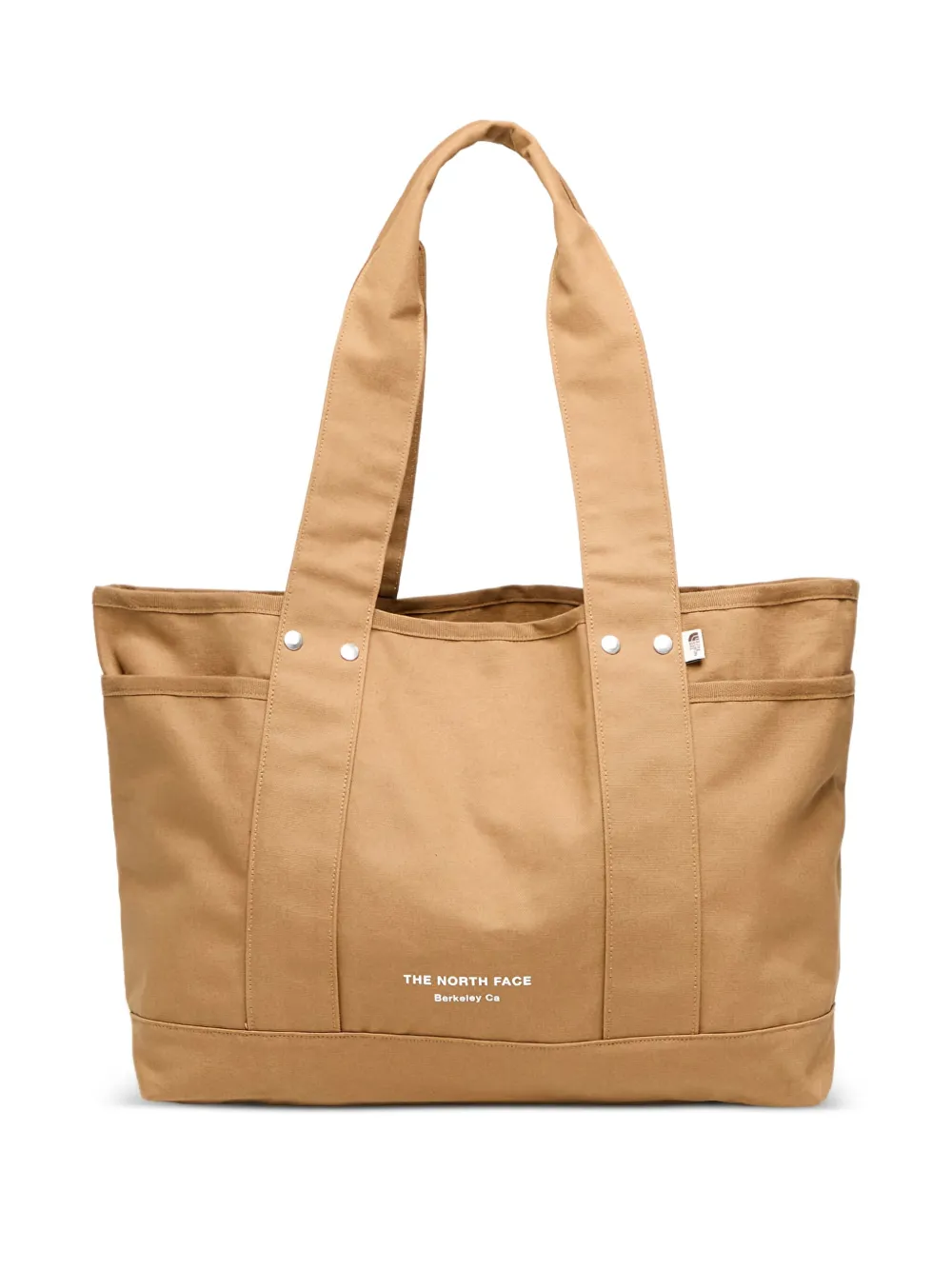 The North Face Recycled-cotton Tote Bag In Neutral