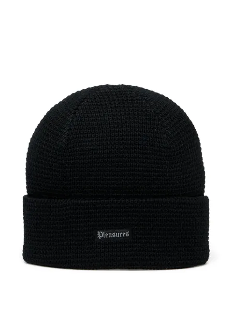 Pleasures waffle-knit beanie