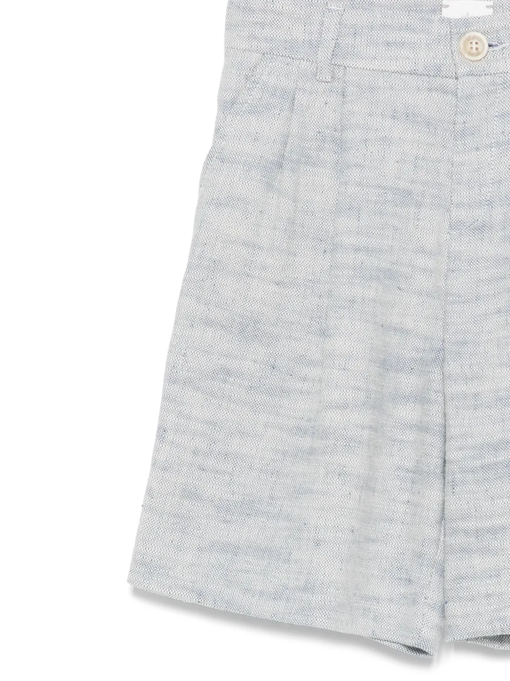 Eleventy Kids Shorts met mélange-effect Blauw