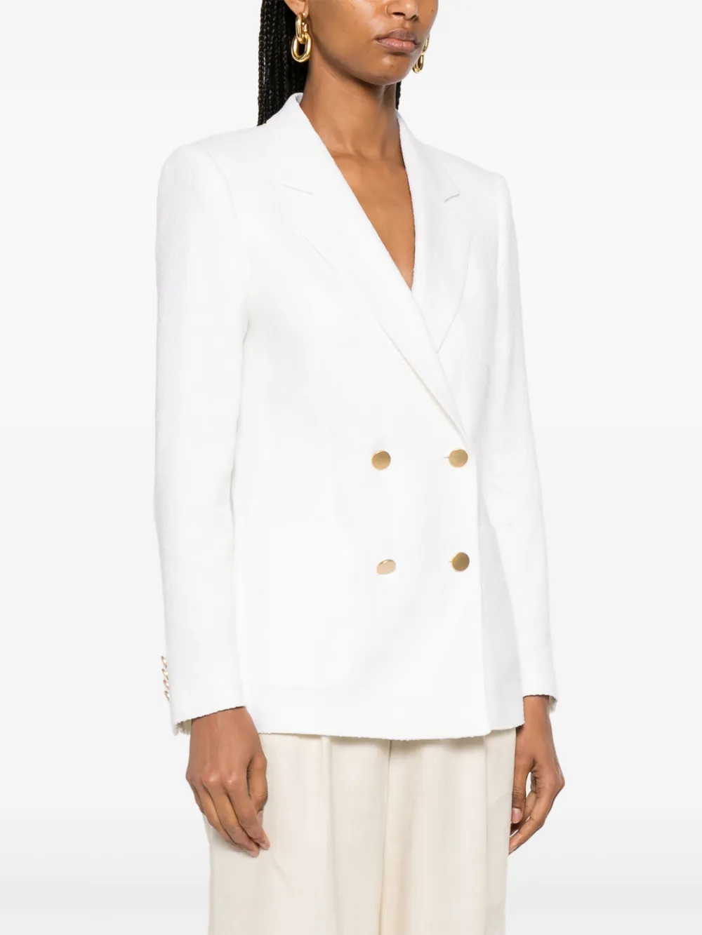 Tagliatore Nayade blazer Wit