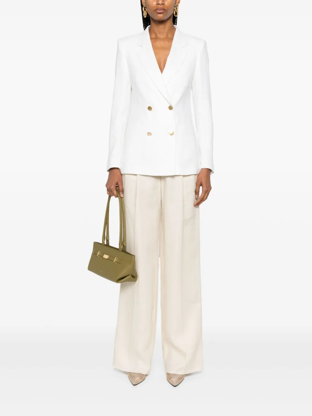 Tagliatore Nayade blazer Wit