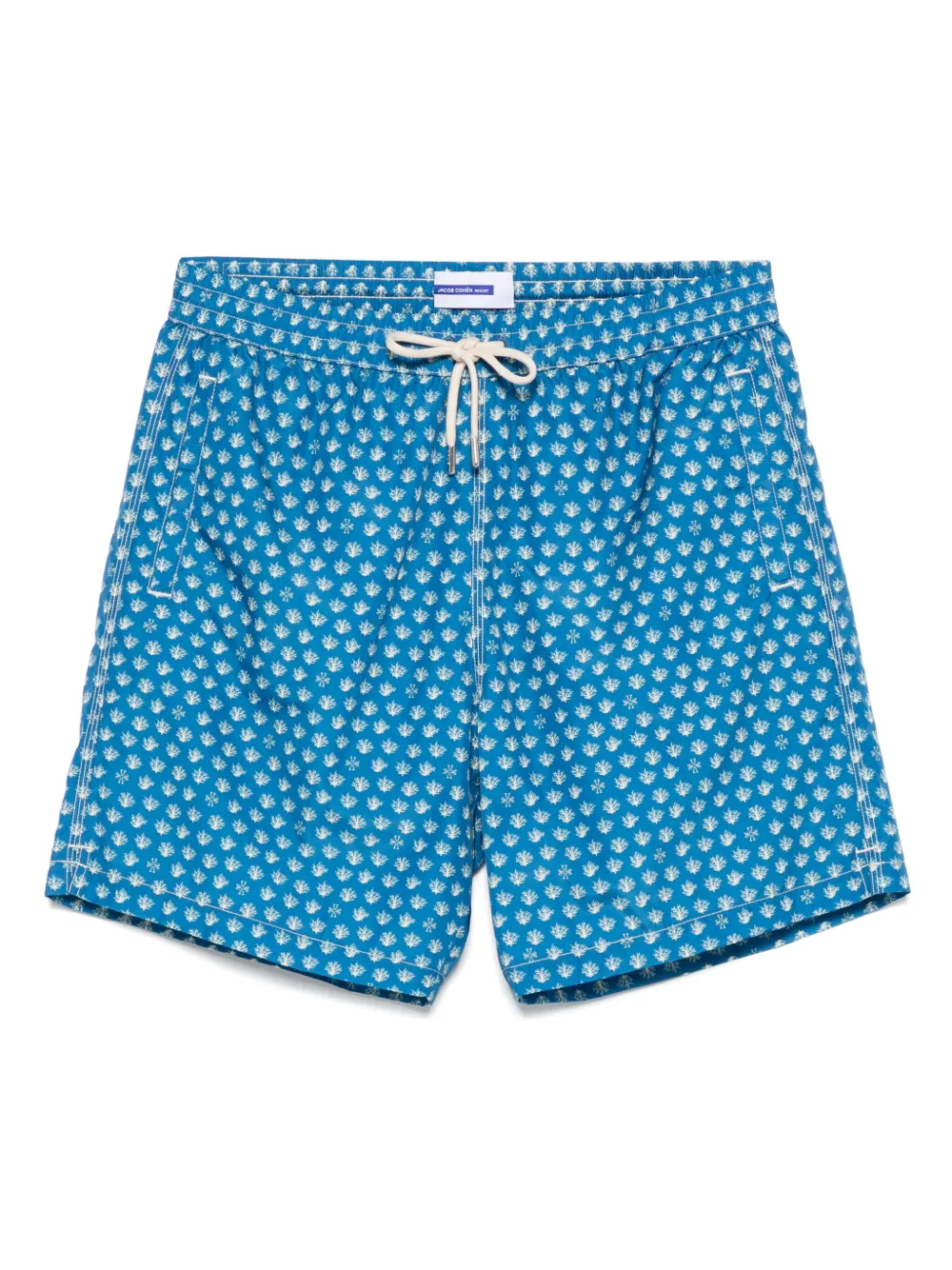 Jacob Cohën coral-print swim shorts | Blue | Image 1