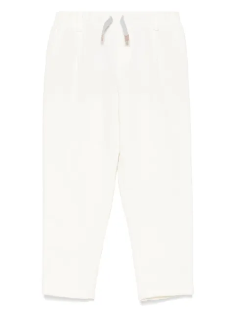 Eleventy Kids herringbone trousers