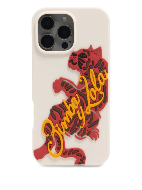 Bimba y Lola Tiger-print Iphone 16 Pro Max case 