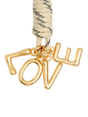 【BIMBA Y LOLA】ロープキーホルダー Blue ropes key ring