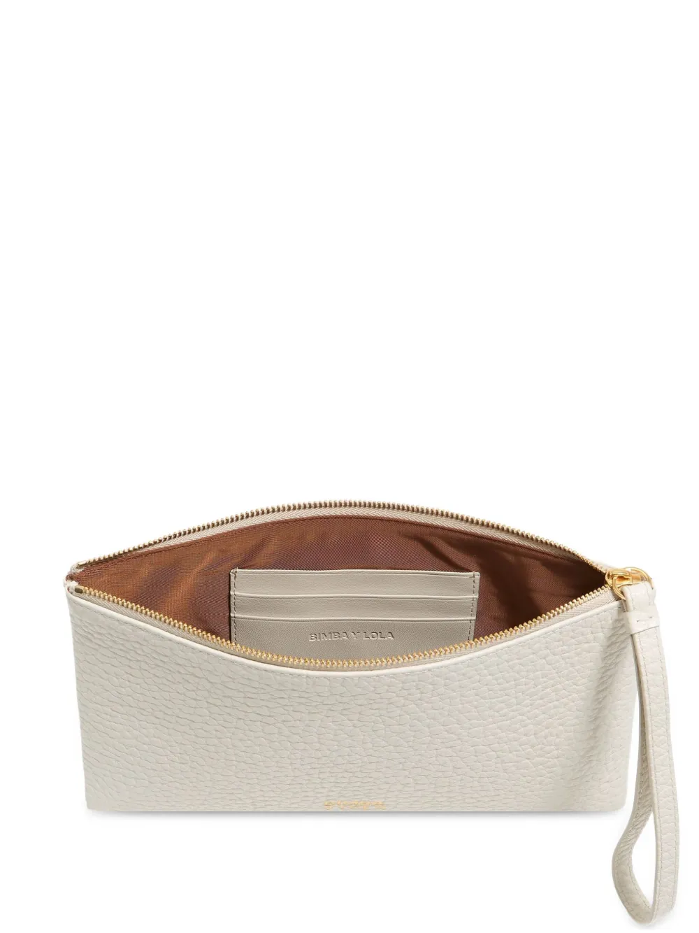 Bimba y Lola Leren portemonnee Beige